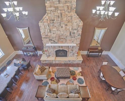 Common room for reservation Graycliff Luxury Townhomes
