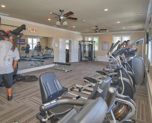 Fitness Area Detail Graycliff Luxury Townhomes